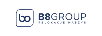 logotyp B8 group kolor