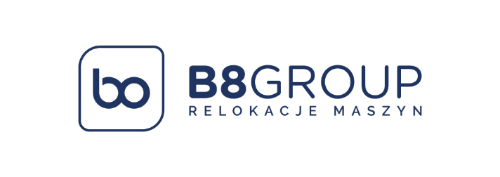 logotyp B8 group poziomy